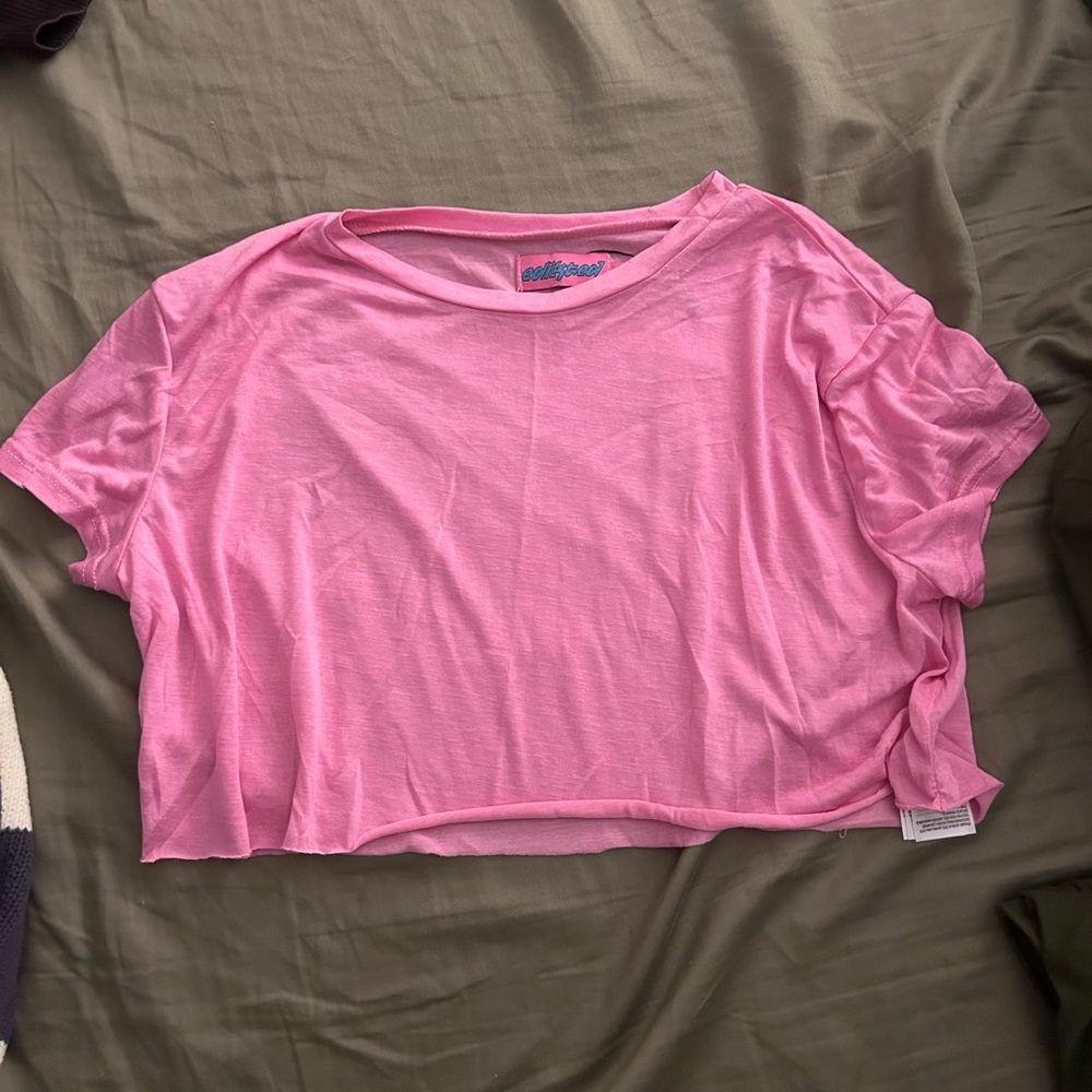 Edikted Vibrant Pink Top NEVER WORN